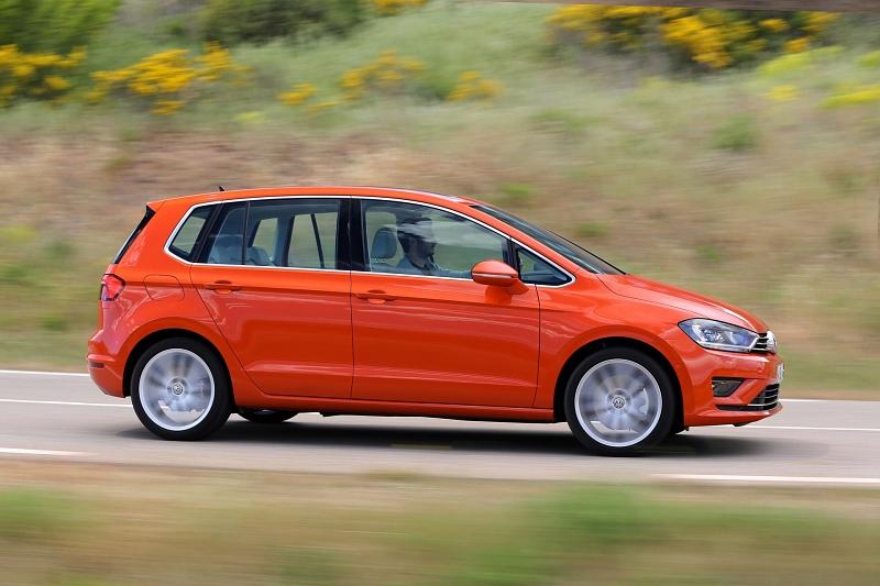 Der VW Golf Sportsvan ist 4,43 Meter lang.