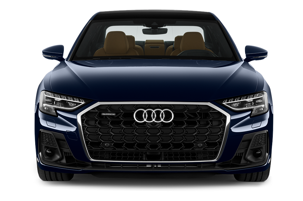 Audi A8 (Baujahr 2022) Base PHEV 4 Türen Frontansicht