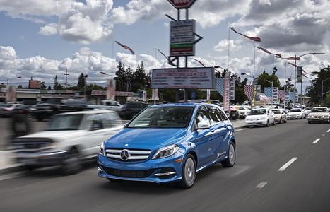 Mercedes B-Klasse electric drive - Versteckspiel