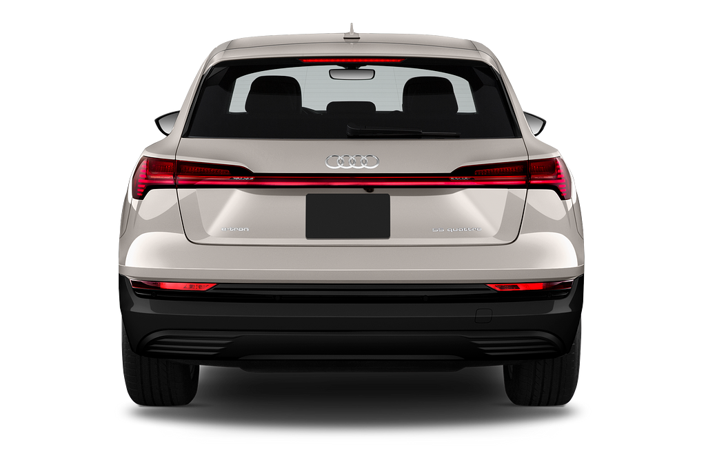 Audi e-tron (Baujahr 2019) - 5 Türen Heckansicht