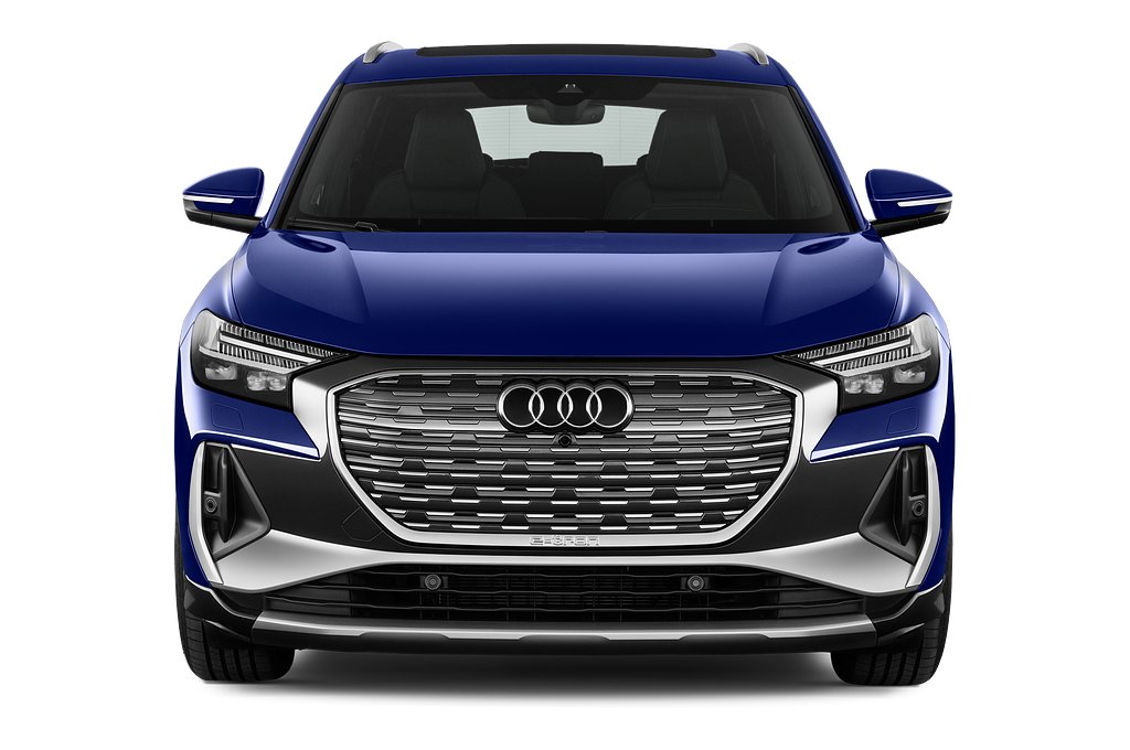 Audi Q4 e-tron (Baujahr 2022) EV S Line 5 Türen Frontansicht