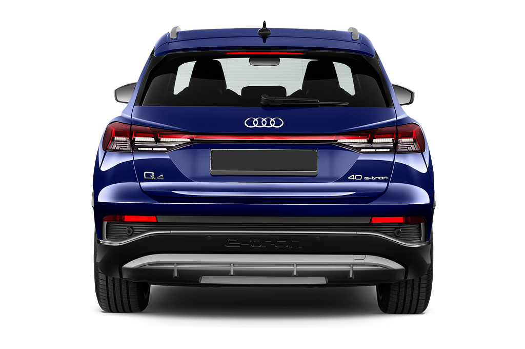 Audi Q4 e-tron (Baujahr 2022) EV S Line 5 Türen Heckansicht