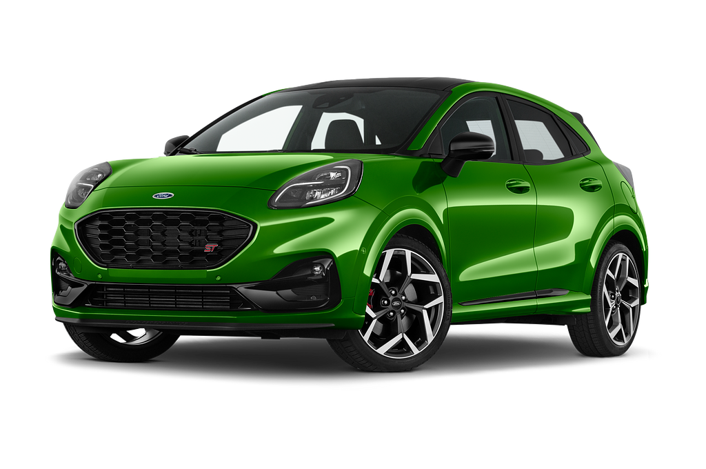 Ford Puma (Baujahr 2021) ST 5 Türen seitlich vorne mit Felge
