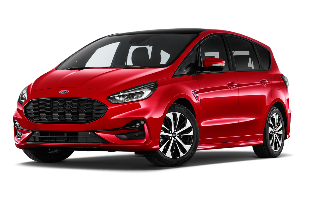Ford S-Max (Baujahr 2021) ST-Line 5 Türen seitlich vorne mit Felge