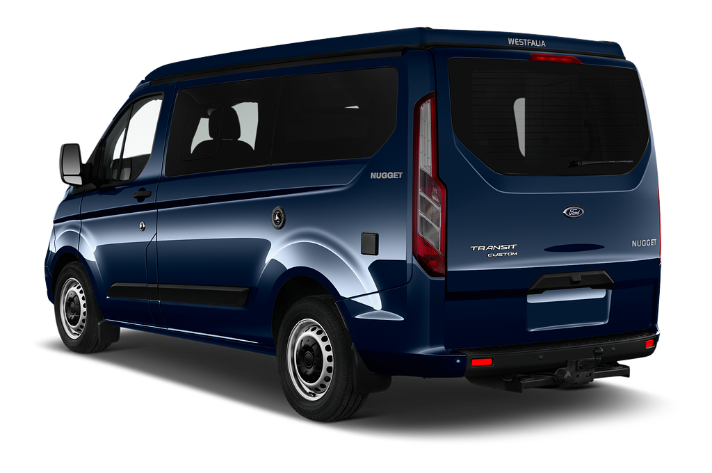 Ford Transit Custom (Baujahr 2020) Nugget 4 Türen seitlich hinten