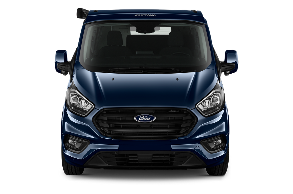 Ford Transit Custom (Baujahr 2020) Nugget 4 Türen Frontansicht