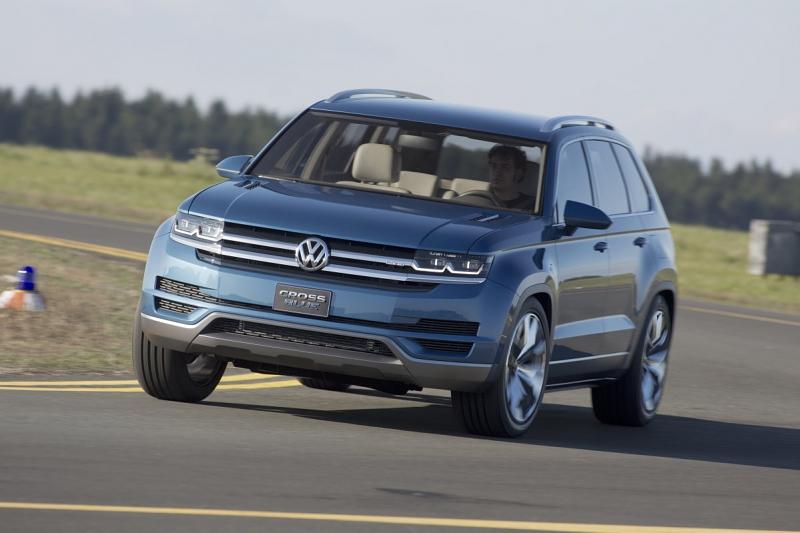 VW CrossBlue Concept 2013: Das große SUV für den US-Markt soll 2016 kommen