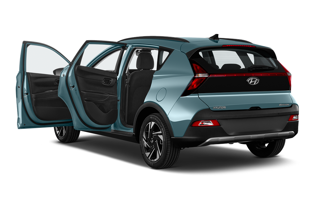 Hyundai Bayon (Baujahr 2021) Trend 5 Türen Tür geöffnet