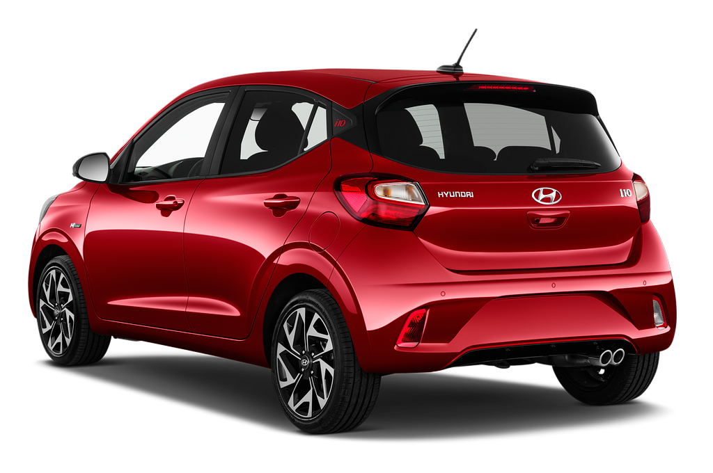 Hyundai i10 (Baujahr 2020) N-Line 5 Türen seitlich hinten