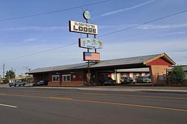 Globetrotter Lodge auf der Route 66 - Alpengefühle auf der Route 66