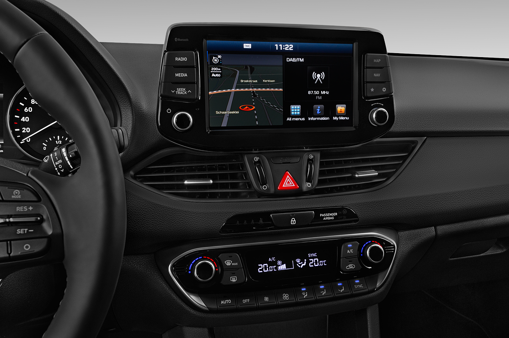 Hyundai i30 (Baujahr 2020) Trend 5 Türen Temperatur und Klimaanlage