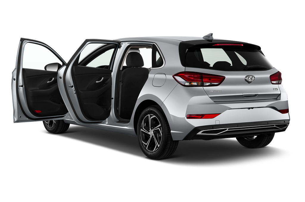 Hyundai i30 (Baujahr 2020) Trend 5 Türen Tür geöffnet