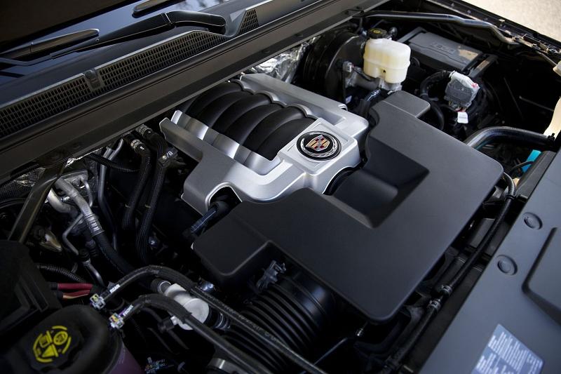 Der 6,2 Liter große V8-Motor.