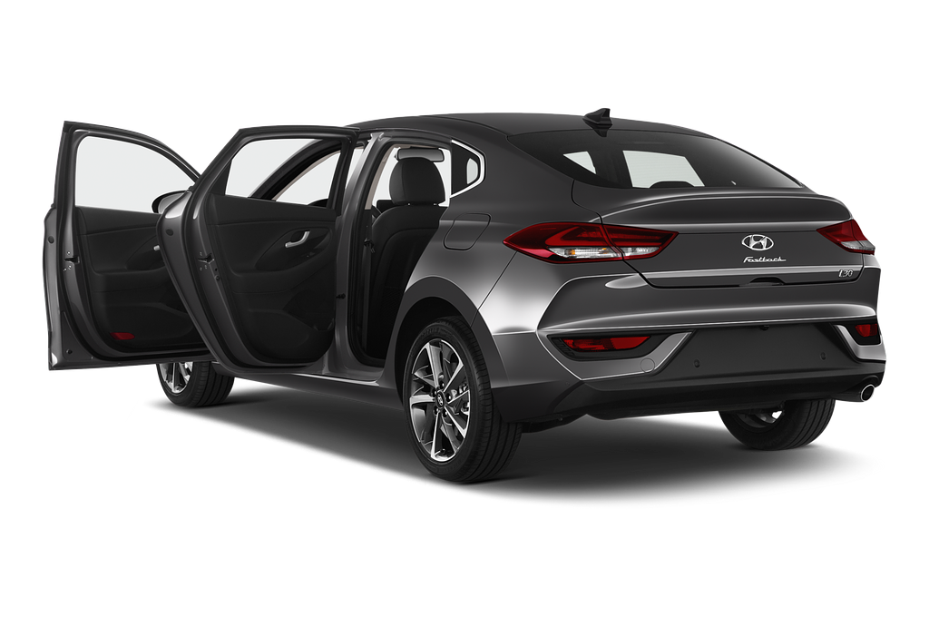 Hyundai i30 Fastback (Baujahr 2020) Prime 5 Türen Tür geöffnet