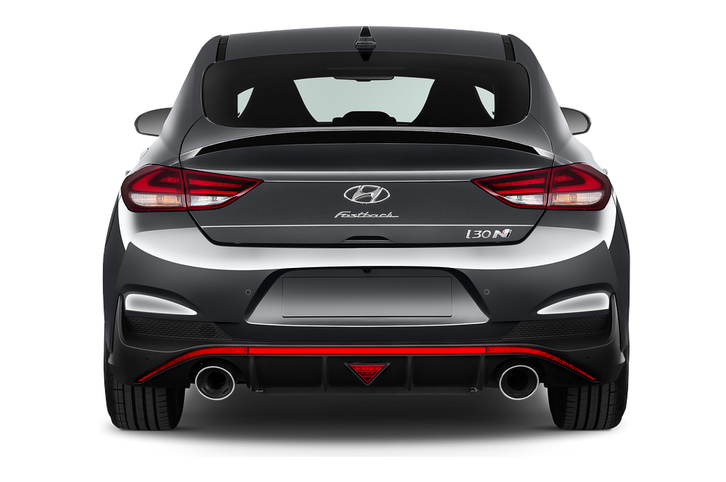 Hyundai i30 Fastback N (Baujahr 2021) N Line 5 Türen Heckansicht
