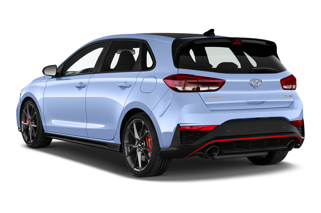 Hyundai i30 N (Baujahr 2021) N Performance 5 Türen seitlich hinten