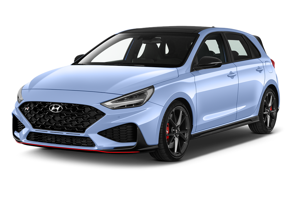 Hyundai i30 N (Baujahr 2021) N Performance 5 Türen seitlich vorne