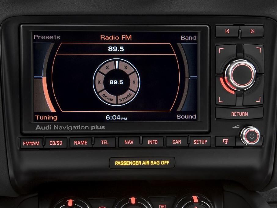 Audi TTS (Baujahr 2010) - 3 Türen Radio und Infotainmentsystem