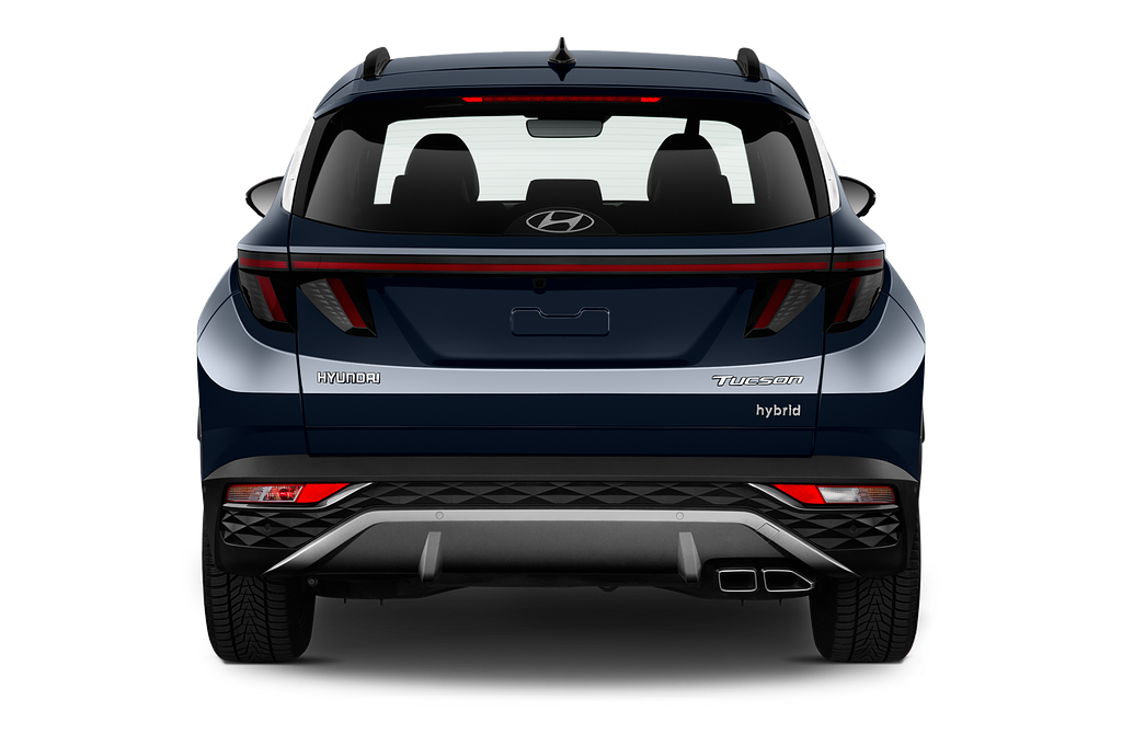 Hyundai Tucson (Baujahr 2021) Prime 5 Türen Heckansicht