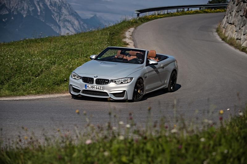 Das BMW M4 Cabrio ist weicher abgestimmt als das Coupé