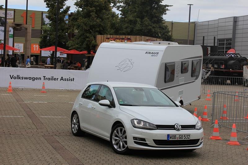 Der Trailer Assist von Volkswagen kann selbst erfahren werden.