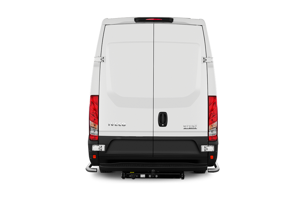 Iveco Daily (Baujahr 2021) 12m3 L3H2 4 Türen Heckansicht