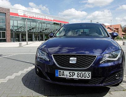 Der Seat Exeo hängt gut am Gas. 