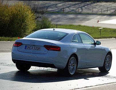Das Fahrwerk des Audi A5 macht richtig Laune.