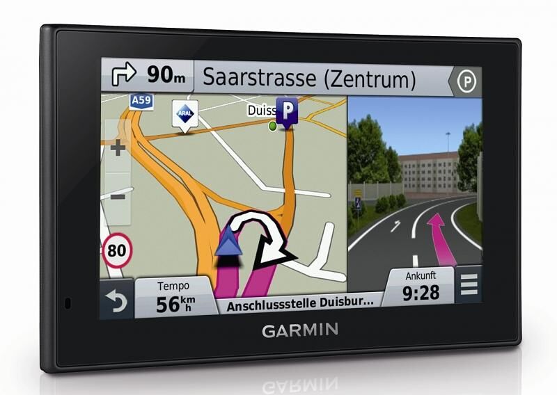 Das Garmin Nüvi 2799 liefert topaktuelle Verkehrsmeldungen