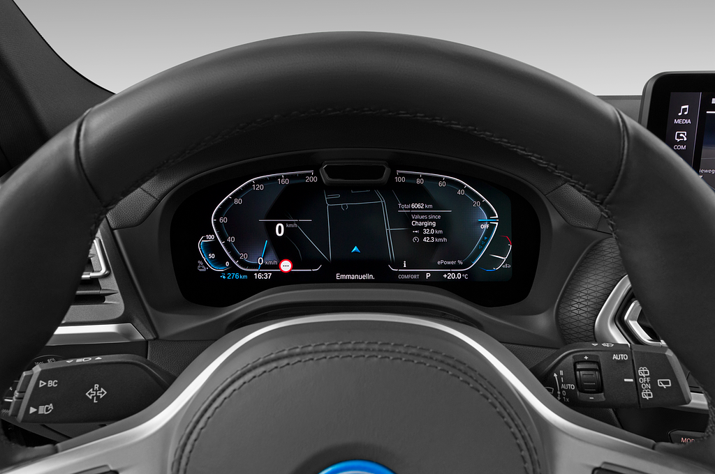 BMW ix3 (Baujahr 2022) Inspiring 5 Türen Tacho und Fahrerinstrumente