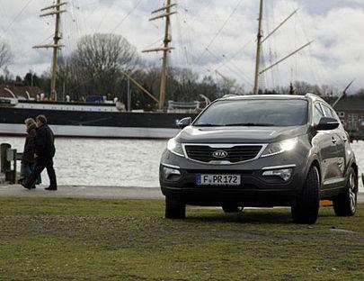 Der Kia Sportage 2.0 CRDi mit 184 Diesel-PS.