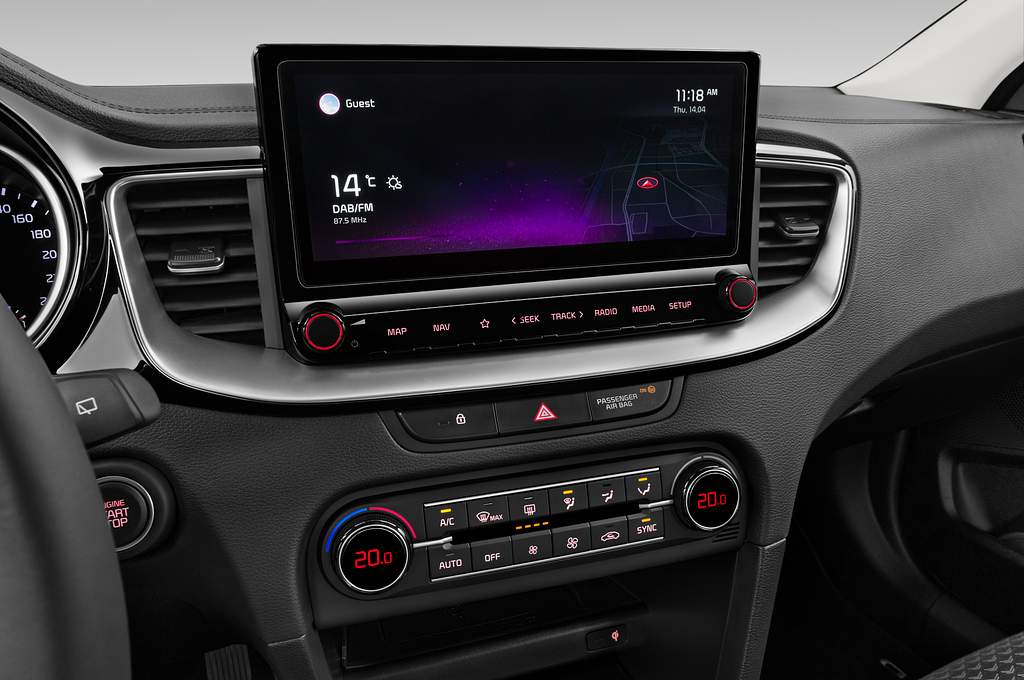 Kia Ceed Sportswagon (Baujahr 2022) Vision 5 Türen Mittelkonsole