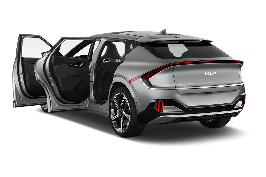 Kia EV6 (Baujahr 2023) GT 5 Türen Tür geöffnet