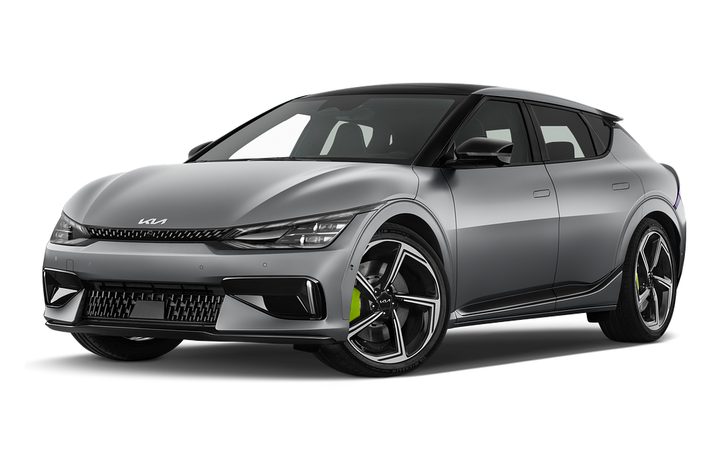 Kia EV6 (Baujahr 2023) GT 5 Türen seitlich vorne mit Felge