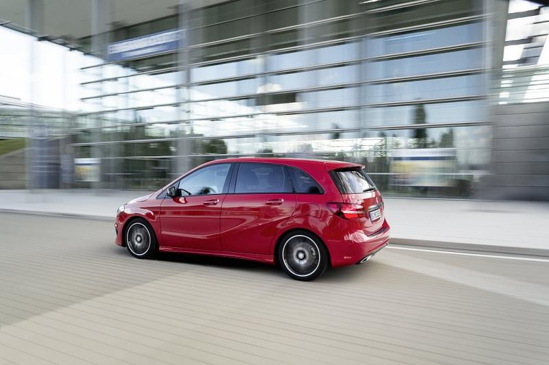 Mercedes B-Klasse Modellpflege 2015 - besonders bei Familien beliebt