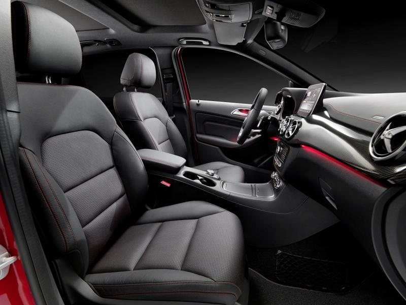 Mercedes B-Klasse Modellpflege 2015 - bequeme Sitze