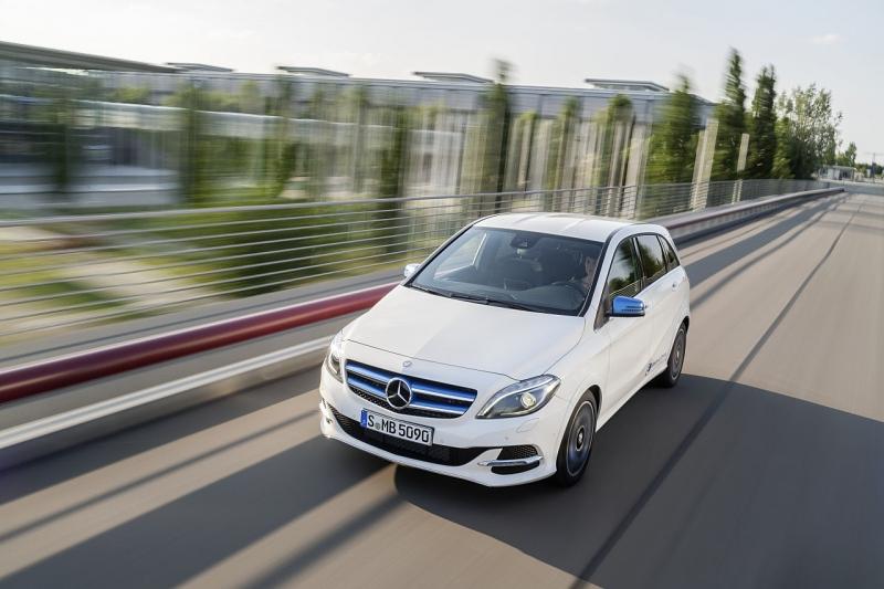 Mercedes B-Klasse Modellpflege 2015 - auf Wunsch auch als Elektroversion