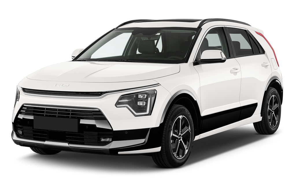 Kia Niro Hybrid (Baujahr 2023) Vision 5 Türen seitlich vorne