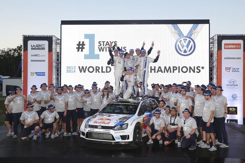 Volkswagen gewinnt in Australien die Rallye Weltmeisterschaft 2014