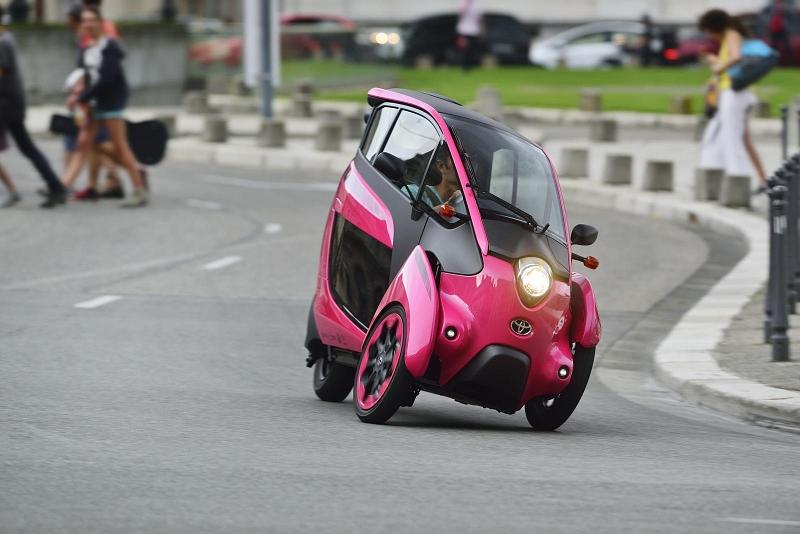 Toyota i-Road in Grenoble