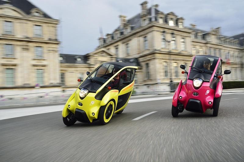 Toyota i-Road in Grenoble