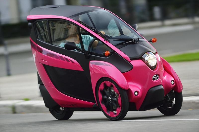 Toyota i-Road in Grenoble