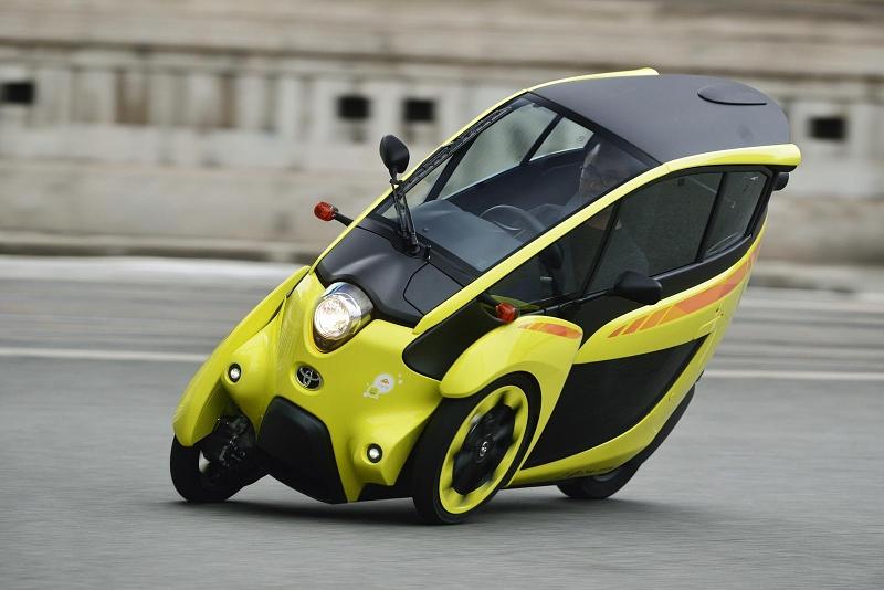 Toyota i-Road in Grenoble