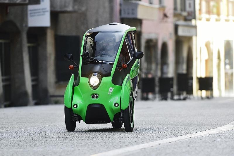Toyota i-Road in Grenoble