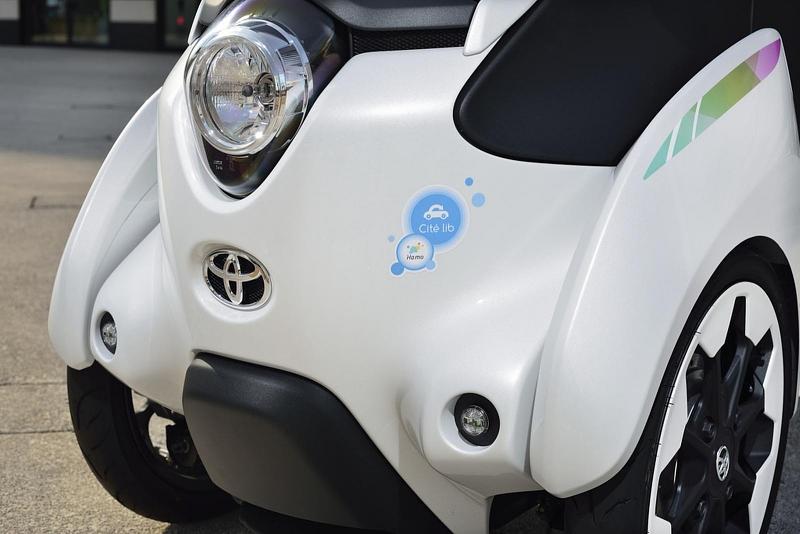 Toyota i-Road in Grenoble