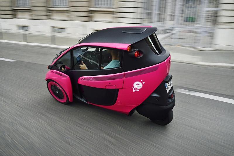 Toyota i-Road in Grenoble