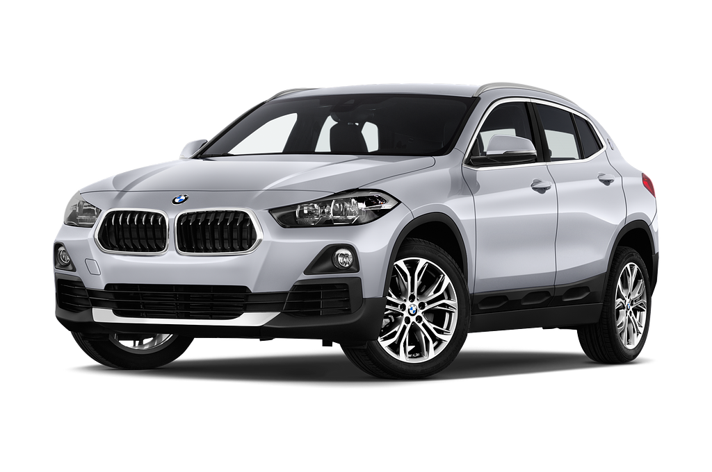 BMW X2 (Baujahr 2018) Advantage 5 Türen seitlich vorne mit Felge