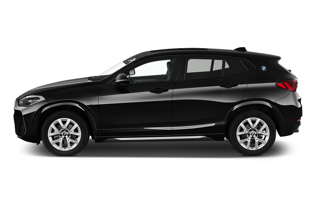 BMW X2 (Baujahr 2023) M Sport 5 Türen Seitenansicht