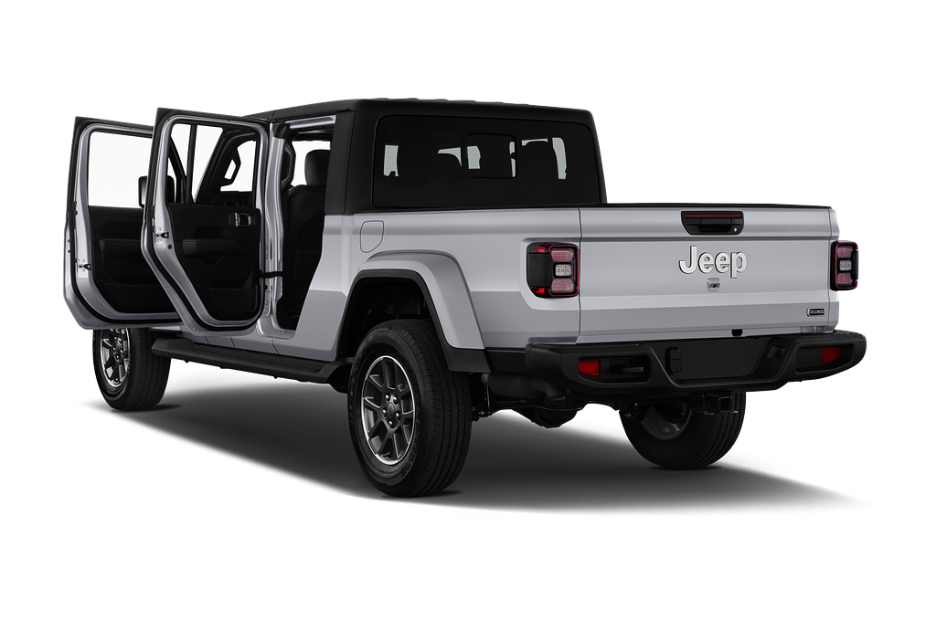 Jeep Gladiator (Baujahr 2023) Overland Crew Cab 4 Türen Tür geöffnet