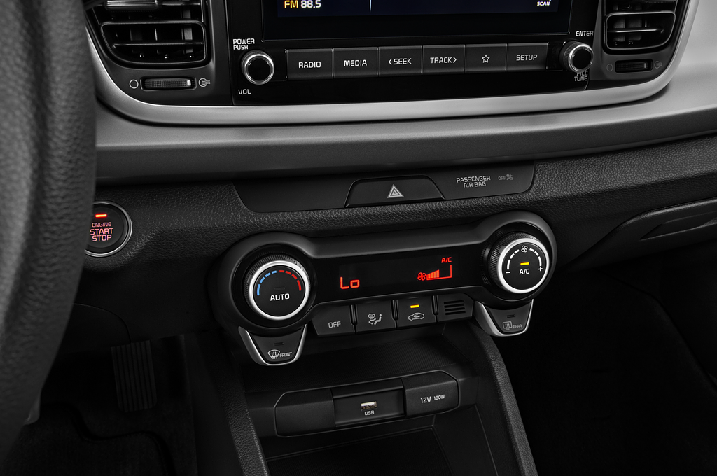 Kia Rio (Baujahr 2021) Spirit 5 Türen Temperatur und Klimaanlage